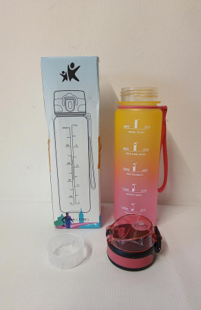 Sticla de apa motivationala KollyKolla, 500ml, fara BPA [1]