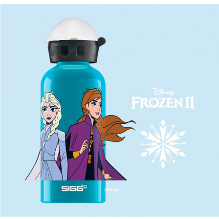Sticla de apă SIGG din aluminiu pentru copii Anna & Elsa, Fără BPA, 0.4L [5]