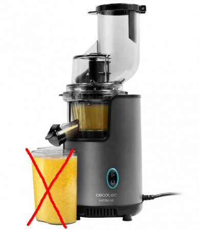 Storcator Cecotec Juice&Live 2500 EasyClean cu presare la rece, 200W [2]