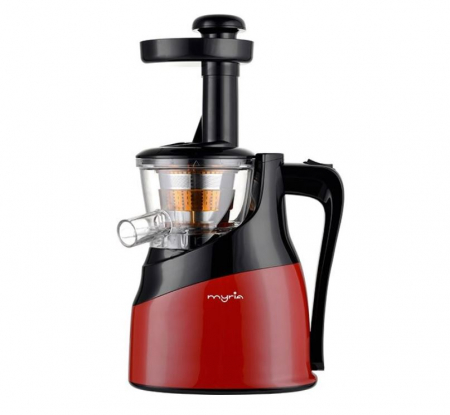 Storcator cu presare la rece MYRIA MY4048, 150W, negru-rosu [0]