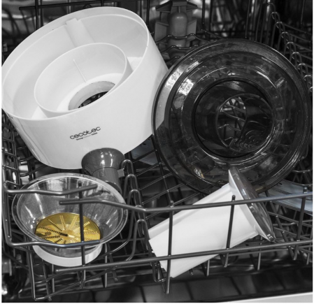 Storcator de fructe si legume Cecotec StrongTitanium 19000, 650 W (alb) [6]