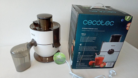 Storcator de fructe si legume Cecotec StrongTitanium 19000, 650 W (alb) [1]