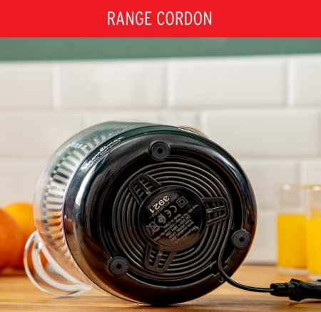 Storcator electric de citrice Moulinex PC120870 25W, 0.45L, negru [5]