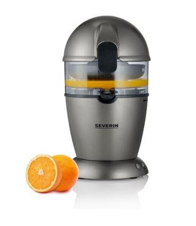 Storcator electric de citrice Severin CP 3537, 50 W, 400 mililitri, gri metalic/negru [7]