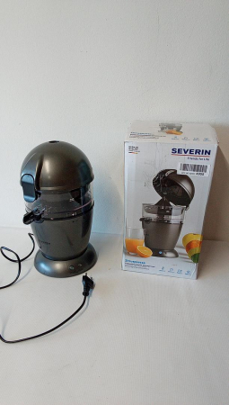 Storcator electric de citrice Severin CP 3537, 50 W, 400 mililitri, gri metalic/negru [1]