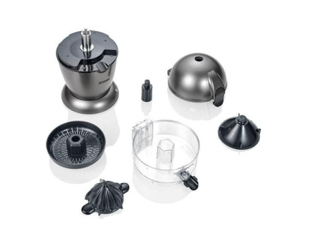 Storcator electric de citrice Severin CP 3537, 50 W, 400 mililitri, gri metalic/negru [11]