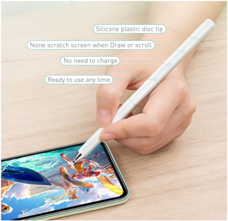 Stylus Pen universal cu vârf de înaltă sensibilitate și precizie pentru ecran tactil [7]