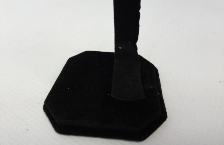 Suport ceas Tip C, din catifea neagra, UKCOCO [2]