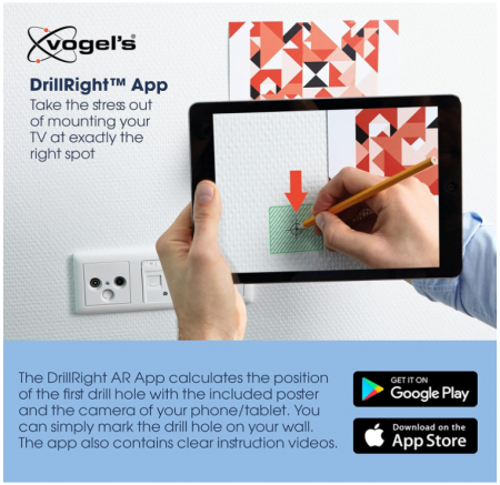 Suport de perete reglabil Vogel's TVM 3245 pentru televizoare de 19-43 inchi, Max 15 kg, 180°, negru [5]