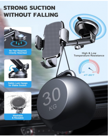 Suport de telefon auto CIRYCASE, universal [4]