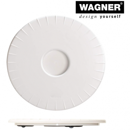 Suport ghiveci cu roti pentru plante WAGNER ULTRAFLAT Ø30cm, albă, 100 kg, 20044601 [5]
