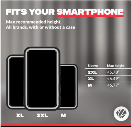 Suport magnetic pentru telefon pentru motociclete Shapeheart [5]