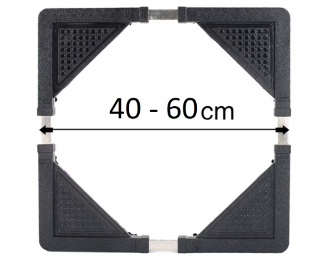 Suport mobil universal Woyufen pentru mașină de spălat și frigider, 40-60 cm [7]