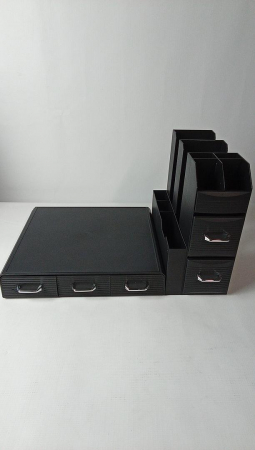 Suport pentru capsule de cafea si accesorii Navaris, Negru [1]