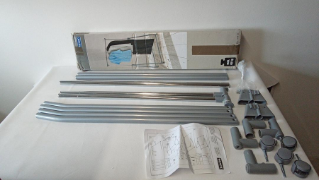 Suport pentru haine mobil WENKO, crom [1]