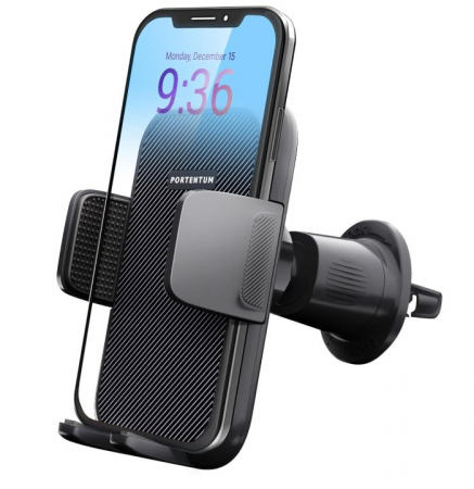 Suport telefon pentru mașină pentru ventilație PORTENTUM, cu diagonala 4-7 inch [0]