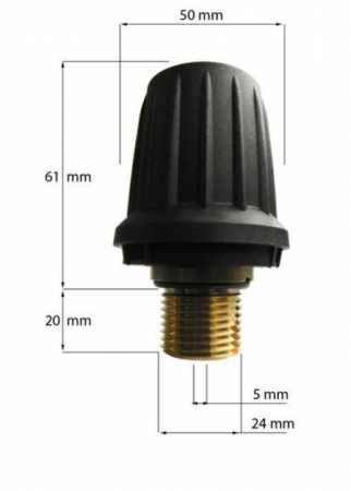 Buson, capac de siguranta pentru aparat de curățat cu abur Karcher 4.590-105.0 [2]