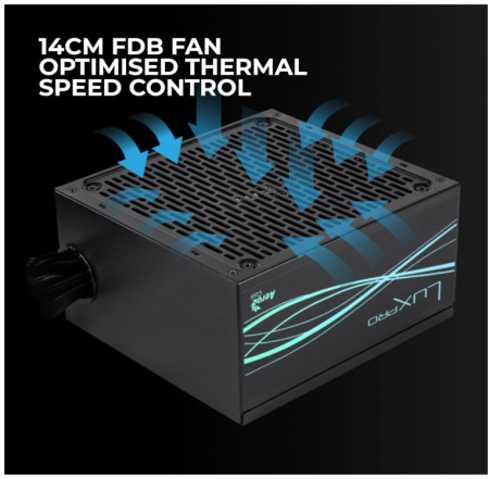 Sursa de alimentare PC Aerocool LUXPRO550, 550W, negru [4]