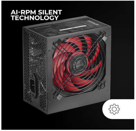 Sursa de alimentare PC Mars Gaming MPIII550, ATX 550W, negru [4]