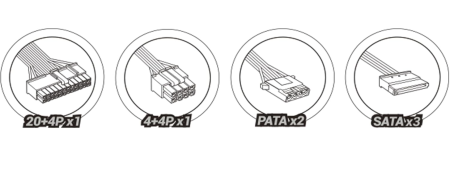 Sursa de alimentare PC Mars Gaming MPIII550, ATX 550W, negru [5]