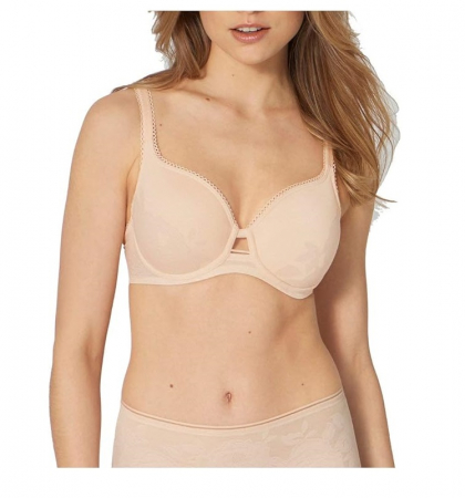 Fashion - Sutien buretat dama, Triumph Wild Rose Sensation WP, bej, 85C