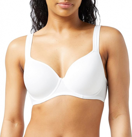 Fashion - Sutien cu armatura Dorina Rachel D1082A, alb, 90B