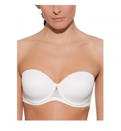 Imbracaminte femei - Sutien cu armatura Selene Esmeralda, captusit, alb, 95C