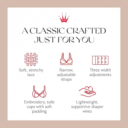 Sutien cu armatura Triumph Amourette 300 WHP X, alb, 95B [4]