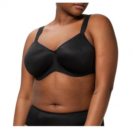 Fashion - Sutien cu armatura Triumph Essential Minimizer W X, negru, 95C