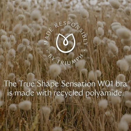 Sutien cu armatura Triumph True Shape Sensation W01 Minimizer, negru, 75F [4]