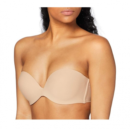 Imbracaminte femei - Sutien cu bretele detasabile Triumph Stepy Soft 01 WDP, bej, 80C