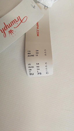 Sutien dama Triumph, alb, Marimea 75C [2]