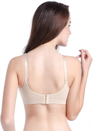 Sutien de alaptare si maternitate Rufun, bej, marime L [2]