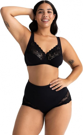 Sutien fara armatura pentru femei Dorina Georgina D1427A, negru, 80C [1]