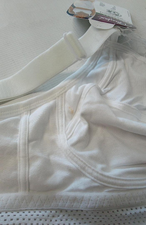 Sutien fără armătură Playtex Feel Good Support P0AUA, alb, 90E [2]