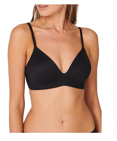 TOATE PRODUSELE - Sutien fara armatura Schiesser Invisible Soft BH, negru, 80A