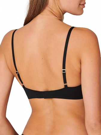 Sutien fara armatura Schiesser Invisible Soft BH, negru, 80A [2]