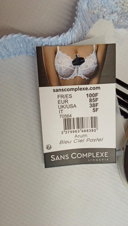 Sutien pentru femei Sans Complexe Arum 70564 Classic, Marimea 85F [2]