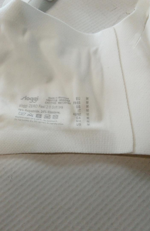 Sutien pentru femei Sloggi Zero Feel 2.0 Soft, alb, marime M [5]