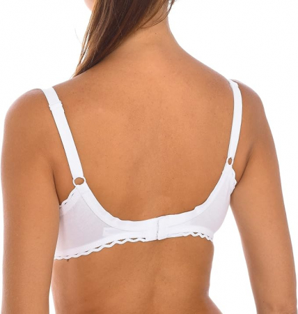 Sutien Playtex pentru femei, clasic, din bumbac organic, Marimea 90C [4]