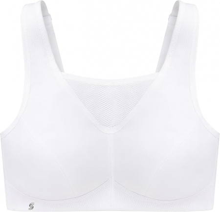 Sutien sport pentru femei Glamorise, alb, 115J [3]