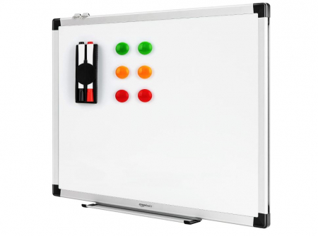 TOATE PRODUSELE - Tablă albă magnetica Amazon Basics, 60 x 45 cm (Lxl)