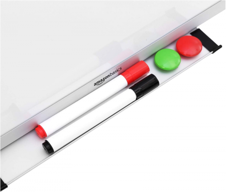Tablă albă magnetica Amazon Basics, 90 cm x 60 cm (Lxl) [11]