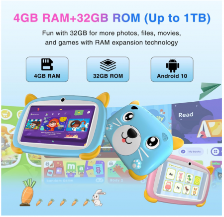 Tableta Doogee U7, 4 GB (2+2) RAM + 32 GB ROM, 3400 mAh, 7 inchi (17.8 cm) [5]