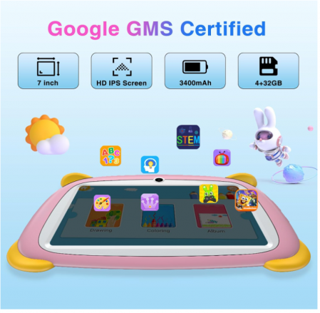 Tableta Doogee U7, 4 GB (2+2) RAM + 32 GB ROM, 3400 mAh, 7 inchi (17.8 cm) [4]