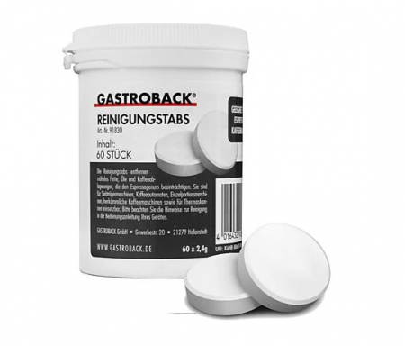 TOATE PRODUSELE - Tablete de curatare pentru espressor GASTROBACK, 91830, 60 buc