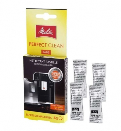 Tablete de curatare pentru espressor, Melitta 6762481 Perfect Clean, 20 buc x 1.8g [1]