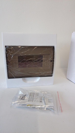 Tablou de siguranțe IP40, 1 rând, 8 module, Cutie de distribuție mică [1]