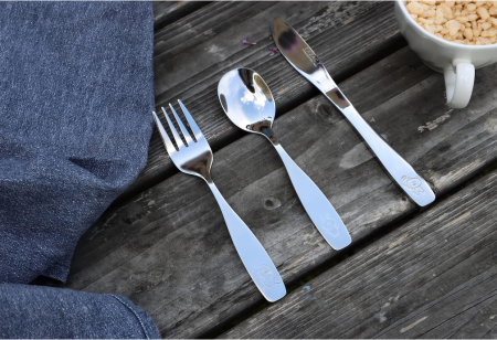 Tacâmuri pentru copii Exzact 6 buc, 2x furculita, lingura, cutit [6]