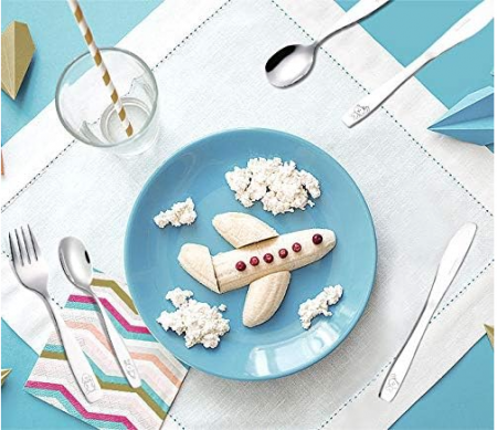 Tacâmuri pentru copii Exzact 6 buc, 2x furculita, lingura, cutit [5]